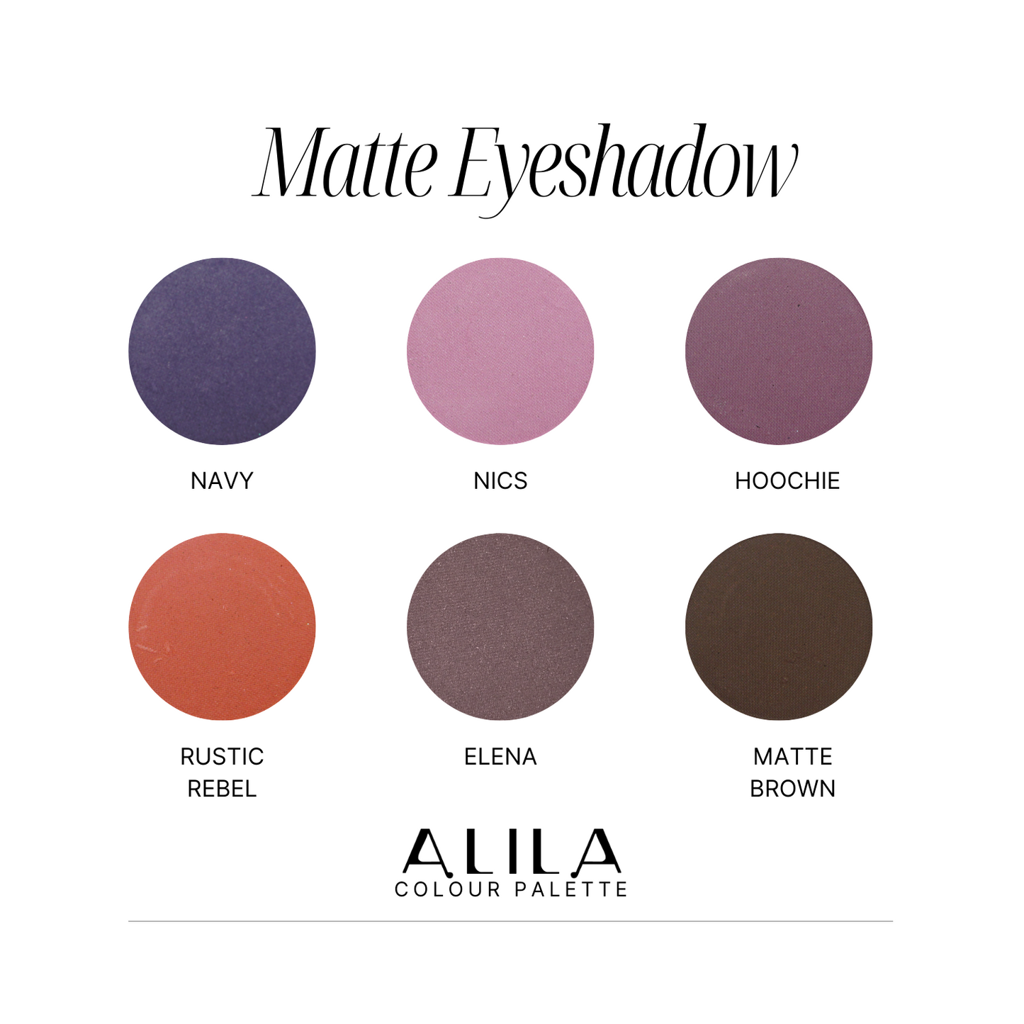 Custom 5 Shade Eyeshadow Palette