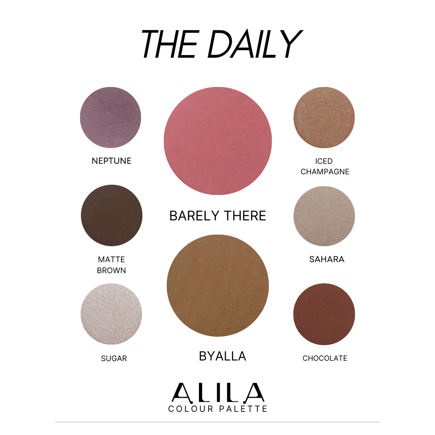 6 Eyeshadow + 2 Blush Palette