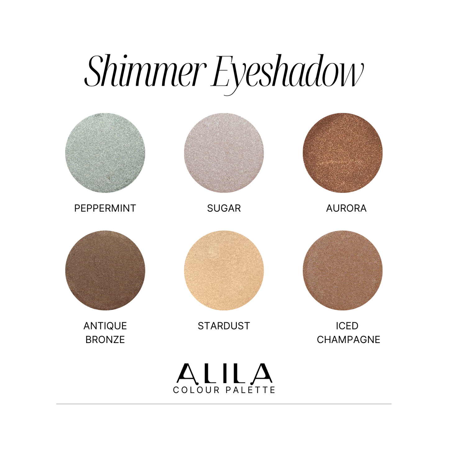 Custom 5 Shade Eyeshadow Palette