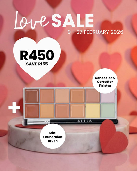 Concealer Palette and Brush Combo