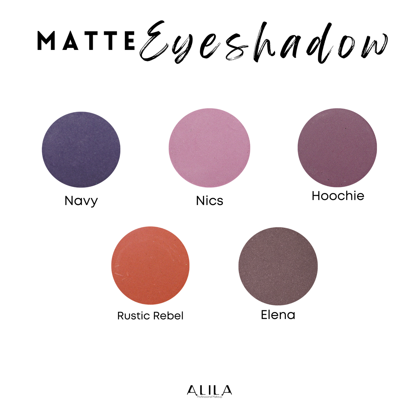 Eye Shadow Pot - Matte / Semi Matte Shades
