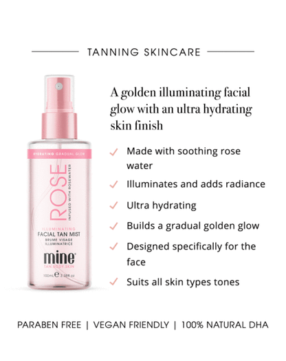 Rose Illuminating Facial Tan Mist
